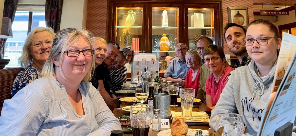 James_Ridgeway_'s tweet photo. This evening was another #poddingpeersupport social meet-up🤝🫂
It was our 1️⃣8️⃣th monthly meet-up since the group began.
Great food and chat.
Always fab to normalise life with #diabetes
#diabeteschat #gbdoc https://t.co/qQdwFCa0AM