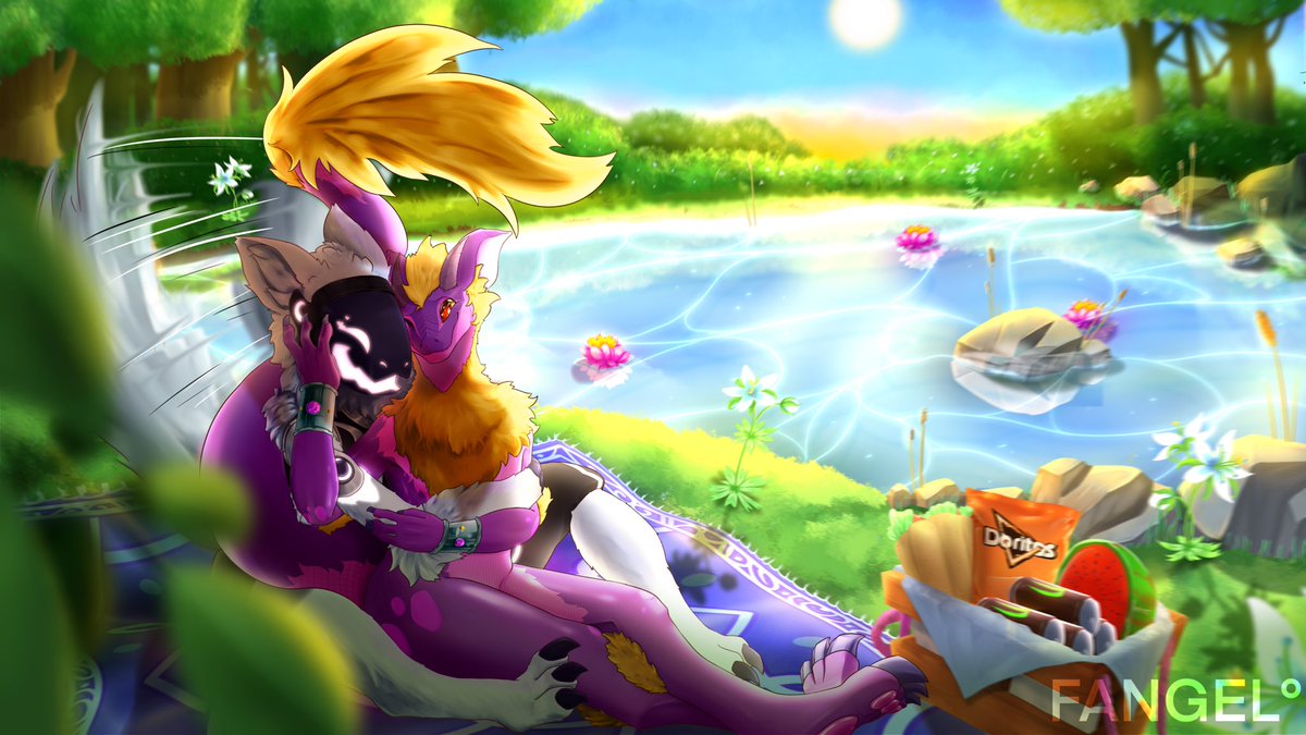 Natural kind of love ♡ 

Commission for <a href="/Marz_MH/">Marz 🏳️‍🌈🔜 AC</a>