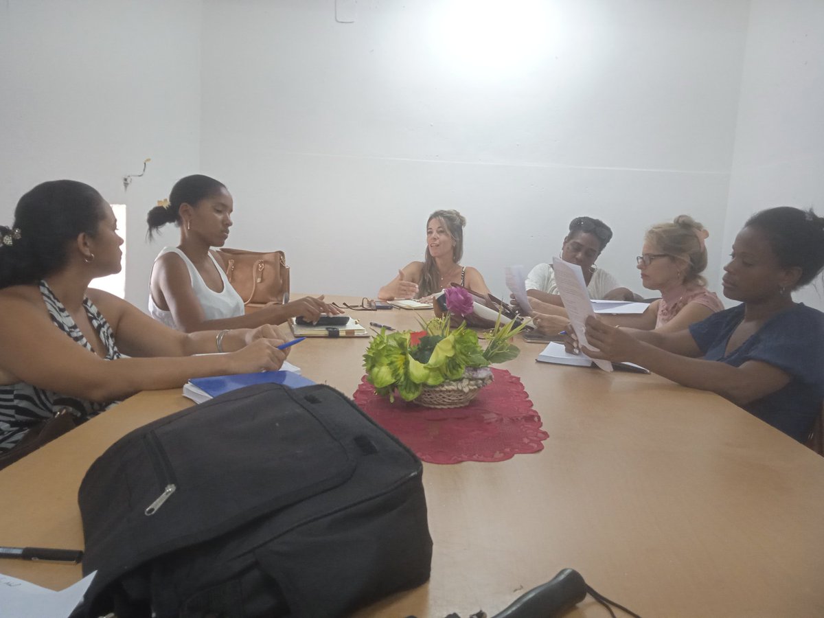 Yuri2024072's tweet photo. Hoy participamos en el Secretariado de la CTC de #SanAntonioDeLosBaños 
Voluntad para terminar un año de éxito, compromiso de todos sus cuadros. 
#CubaViveyVence https://t.co/XgwiNflwIV