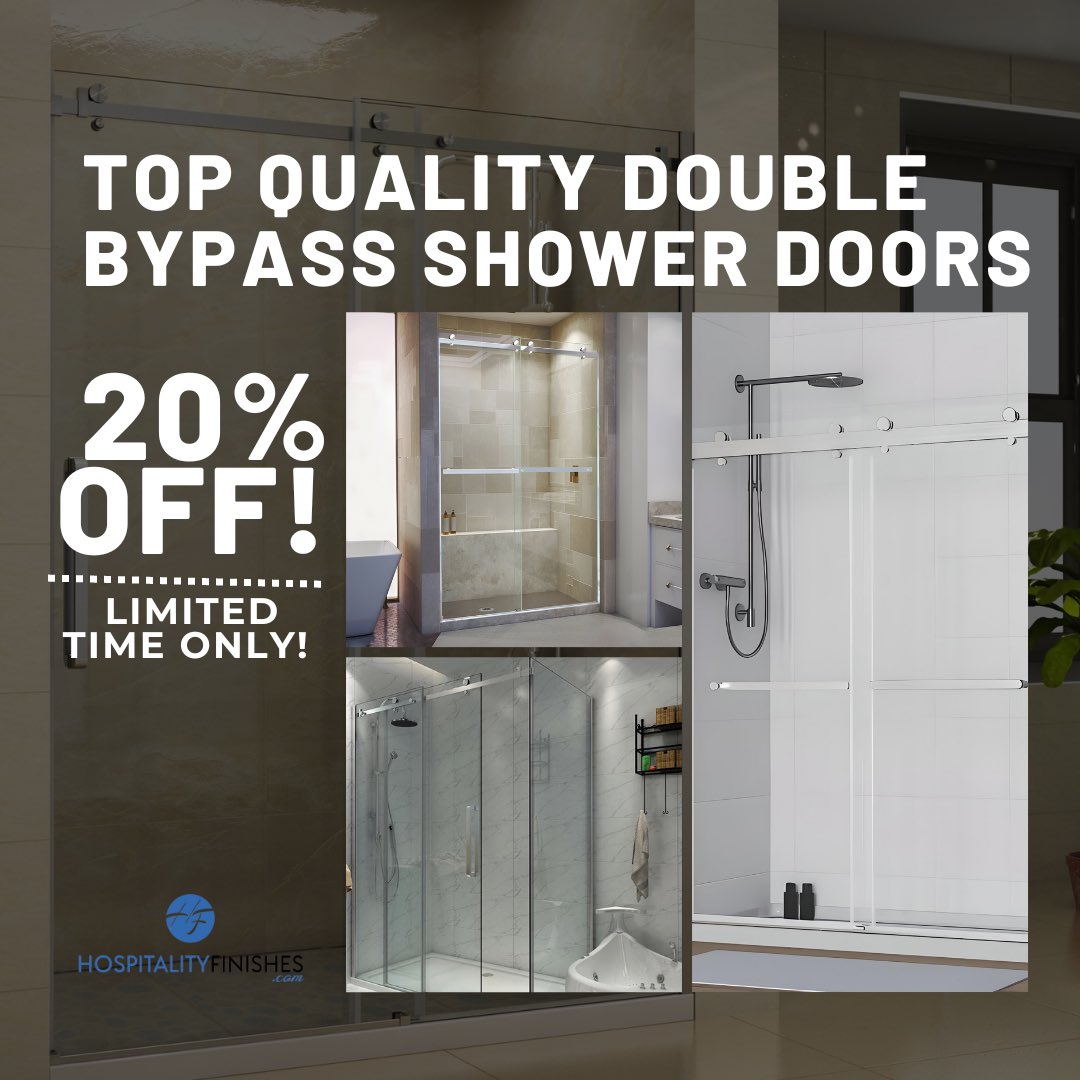 Hotelfinishes's tweet photo. Don't miss out on this limited-time offer to transform your bathroom with elegance and functionality.

📩 For more details and to place your order, DM us or visit our website.

#ShowerDoors #BathroomUpgrade #LimitedTimeOffer #LuxuryBathrooms #InteriorDesign https://t.co/UZMB1nphpa