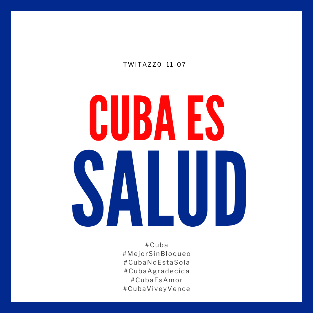 🇨🇺 TWITTAZO CONTRA EL BLOQUEO

#Cuba ha logrado reducir la tasa de mortalidad por cáncer a una de las más bajas de la región, gracias a programas de detección temprana y tratamiento efectivo. 

#CubaNoEstaSola 
#CubaAgradecida 
#MejorSinBloqueo 
#CubaViveyVence 
#CubaEsAmor