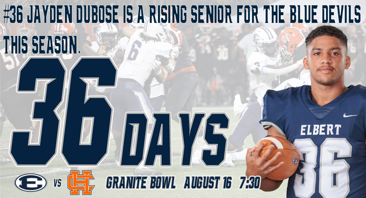 36 Days until the Blue Devils kick off the 2024 season in the Granite Bowl vs Hart County!              
#hornsup
<a href="/ECCHSAthletics/">ECCHSAthletics</a>
<a href="/ECCHS_GA/">ECCHS</a>
