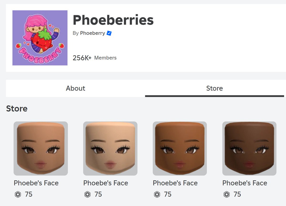 phoeberryyt's tweet photo. *NEW* @Roblox FACES ON MY GROUP STORE!!! 👀Made by the very talented @AudacityRaee 💕

⭐Buy them Here: https://t.co/GWpDse97Zf

#roblox #RobloxUGC https://t.co/eiaLGPS5k6