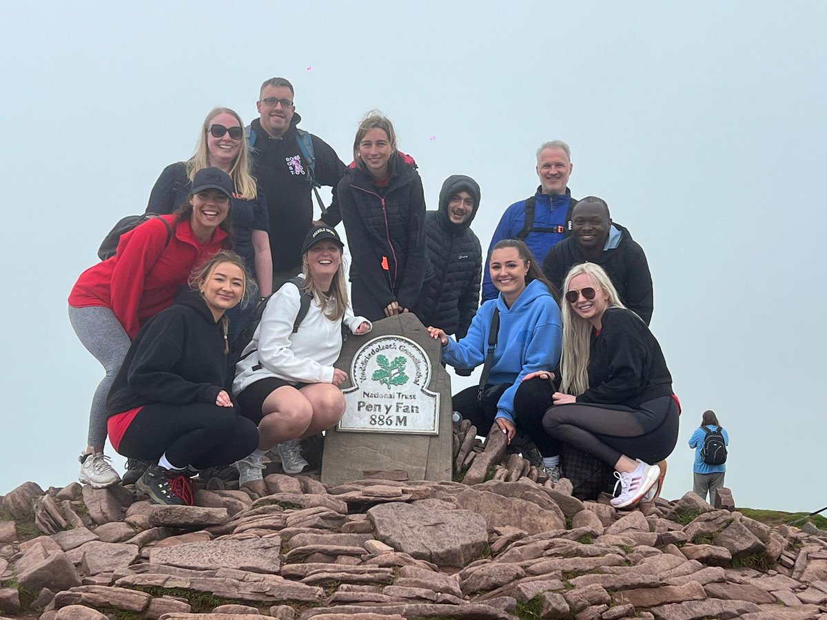 RCTCYP's tweet photo. Huge well done to everyone who participated in the @WeAreBarod #recoverywalk up @penyfan from our RCT team and Employability teams!! https://t.co/FSIQahXGN3