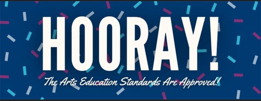 ARTSEDNC (@artsednc) on Twitter photo We are excited to announce that the NC K-12 Arts Education Standards have been approved by the State Board of Education! See the new SCOS and crosswalks on the NCDPI Arts Education hub go.ncdpi.gov/AE-HUB
<a href="/ncpublicschools/">NC Public Schools</a> We are excited to announce that the NC K-12 Arts Education Standards have been approved by the State Board of Education! See the new SCOS and crosswalks on the NCDPI Arts Education hub go.ncdpi.gov/AE-HUB
<a href="/ncpublicschools/">NC Public Schools</a>