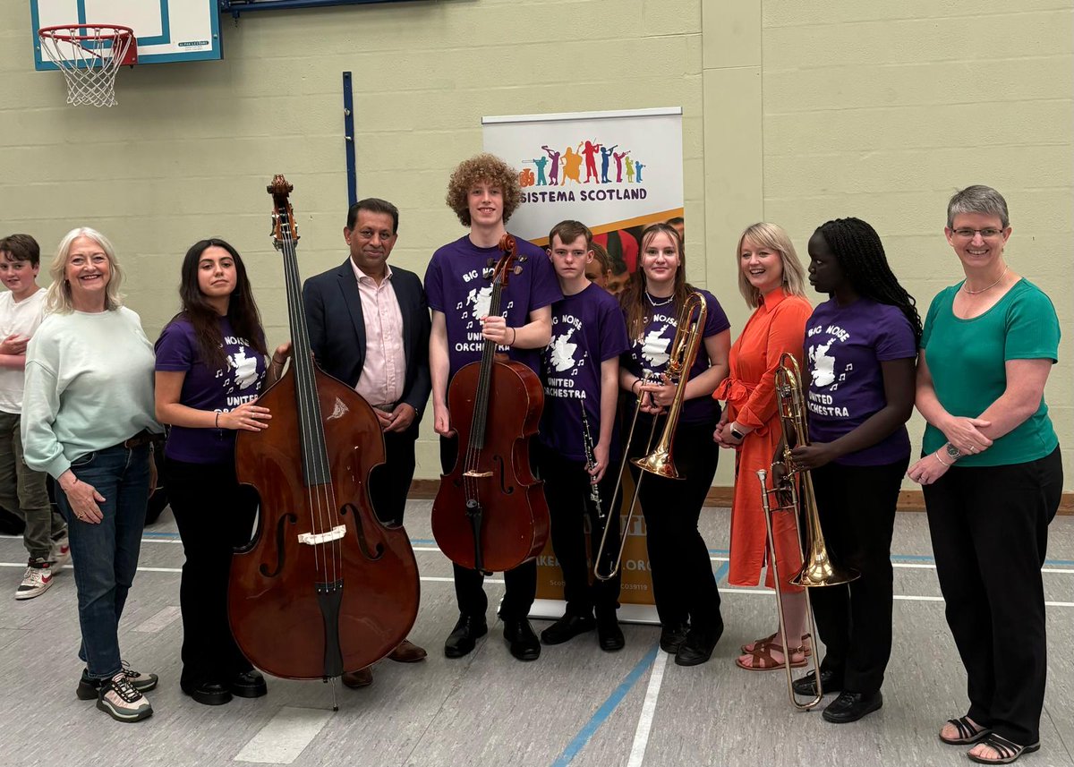 FoysolChoudhury's tweet image. Thrilled to attend the Big Noise United Orchestra #BNUO24 concert in Dundee today.

@sistemascotland runs the impactful #BigNoise programme, enriching lives and building stronger communities through music and caring connections.