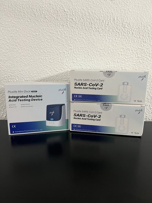 Big news: I&rsquo;ve finally acquired a Pluslife Mini for pre-session rapid testing!   Around 20% of all Covid
