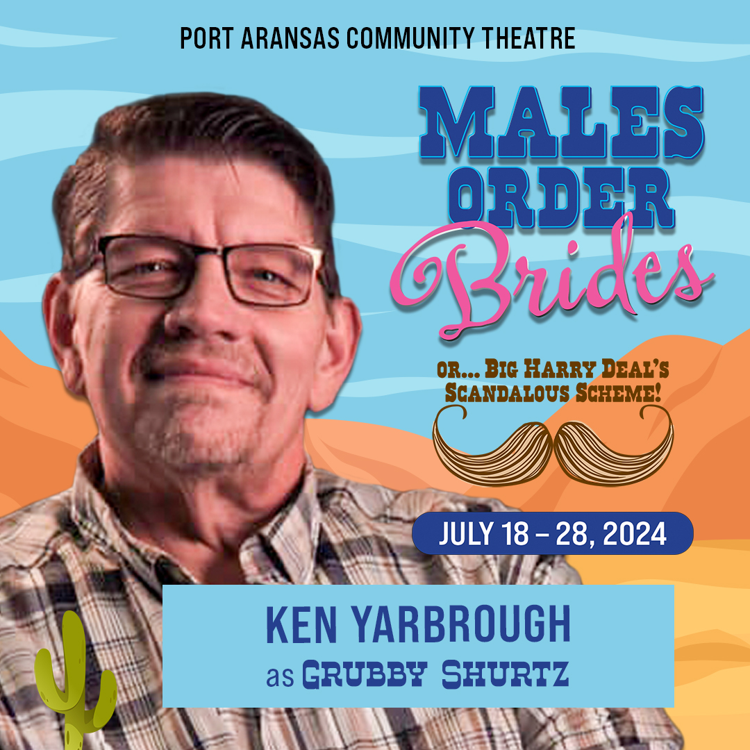Let's meet four more of the talented MALES ORDER BRIDES cast members. Tickets: bit.ly/3Vr1Go5. July 18 - 28, 2024. Thursdays, Fridays and Saturdays at 7:30 p.m. and Sundays at 2:30 p.m.