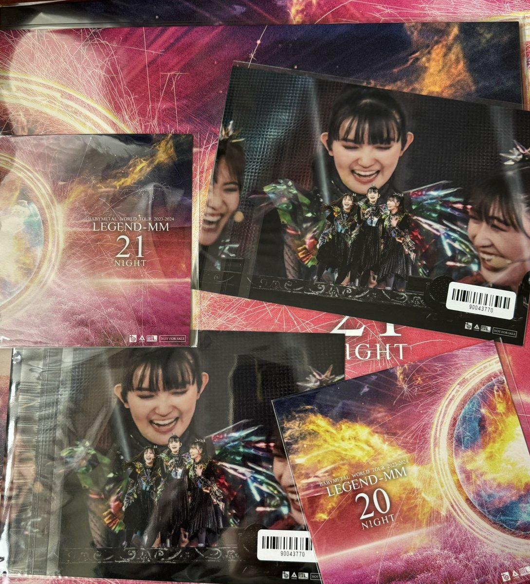 JAGLeMans's tweet photo. Blu-Rays &amp; Albums arrived.

#BABYMETAL #BABYMETALWORLDTOUR20232024 #LEGENDMM #20NIGHT #21NIGHT https://t.co/hZVYSN0gFN