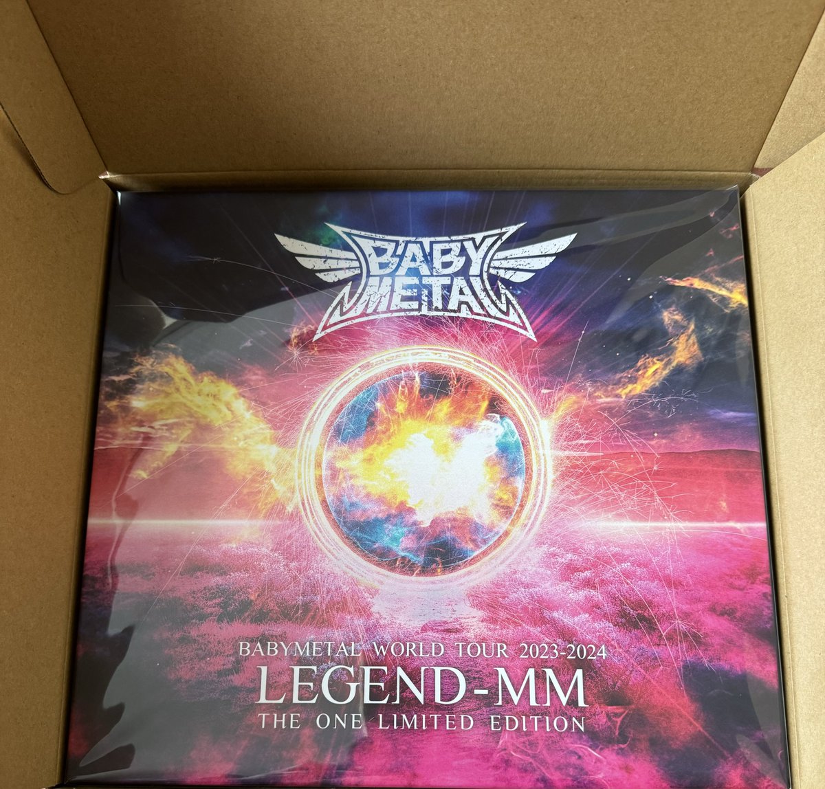 JAGLeMans's tweet photo. Blu-Rays &amp; Albums arrived.

#BABYMETAL #BABYMETALWORLDTOUR20232024 #LEGENDMM #20NIGHT #21NIGHT https://t.co/hZVYSN0gFN