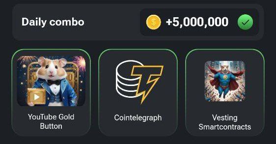 mrpaaxEnt's tweet photo. Today Hamster daily chipper and combo
Try use your hamster coin and go for profit per hour 
It's very important https://t.co/QZ1Tkpnkmg