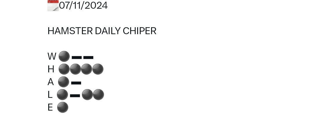 mrpaaxEnt's tweet photo. Today Hamster daily chipper and combo
Try use your hamster coin and go for profit per hour 
It's very important https://t.co/QZ1Tkpnkmg