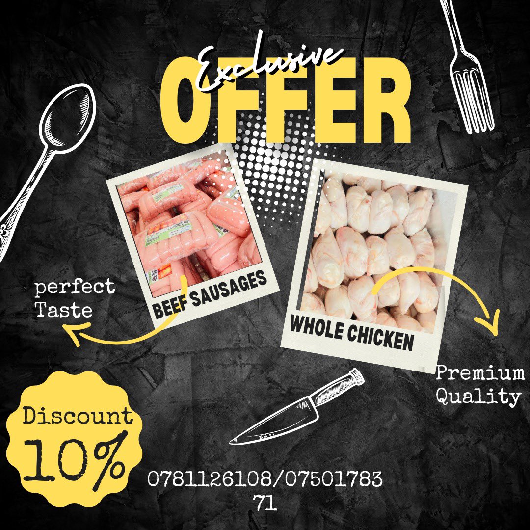 DeinsFarmFresh's tweet photo. 🔔 Flash Sale Alert! 🚨

Don’t miss out on a 10% discount on all our products and kickstart your weekend with delicious deals. 
Shop now and savor the savings! 🎉

#DailyChoiceChicken 
#DailyChoiceSausages https://t.co/ywwgWFuRyU