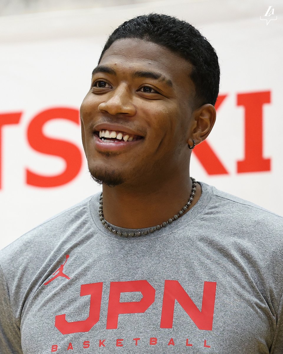Lakers's tweet photo. がんばって

Rui Hachimura has been named to the Japanese National Team. https://t.co/xRuZdMidEs