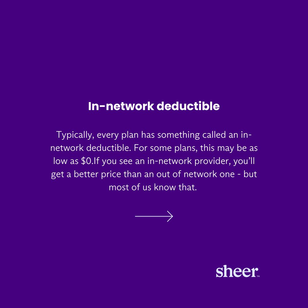 sheer_health's tweet photo. #InsuranceExplained “Deductible.” - It’s almost like the big words are used to distract you, right? Even after you’ve read your insurance policy, most people still don’t understand what some of the insurance jargon means. We make it easy. https://t.co/YzRo6UREY3 https://t.co/f5g2lm2TaT