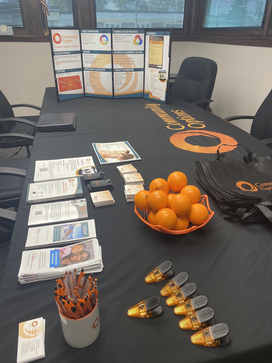 ComOptScott's tweet photo. Community Options is at the Kidder County Courthouse in Steele today, July 11 from 11 am to 1 pm for a Family Services Open House. Stop by the Commission Room in the annex to pick up a brochure and some stress balls. #ND; #ComOptND; #helpfulresources; #Nodak; #parents; #resources https://t.co/esHD4nYyEk