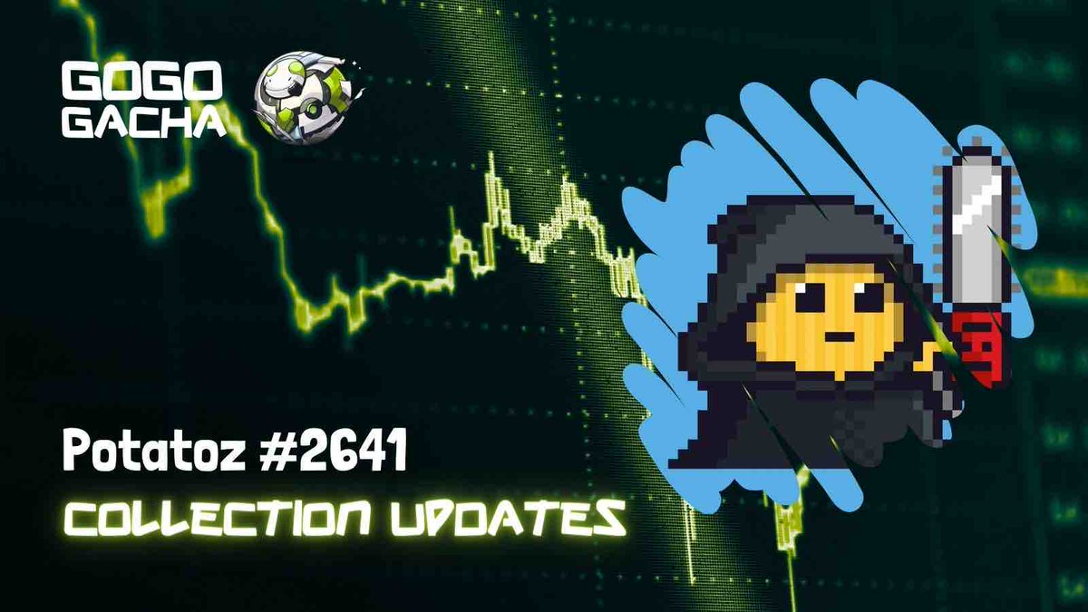 🚨Update Alert! 

🔔 The Potatoz collection, NFT #2641 by <a href="/nftmemeiand/">Potatoz By Memeland</a>

Changes over the last 30 days:
🔸 Volume: $2.03М
📈 Growth: - 37.1%

Changes over the last 7 days:
🔸 Volume: $528К
📈 Growth: + 104.75%

F-Gacha collection - 4 secret-stash.io/collection/362