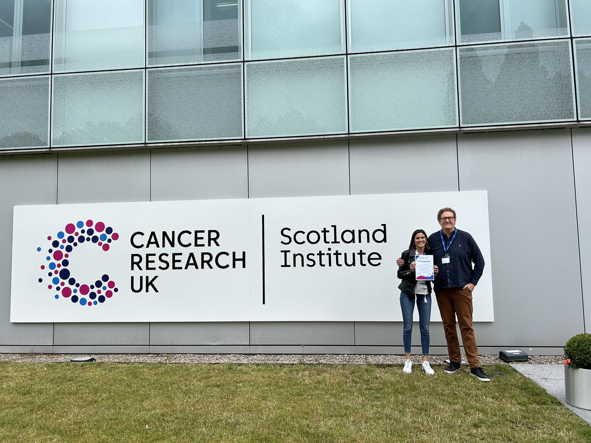 Jackstadt_lab (@jackstadt_lab) on Twitter photo Well deserved poster price for our stellar PhD student <a href="/NuriaVaqueroS/">Nuria Vaquero</a> after an outstanding flash talk and poster presentation <a href="/CRUK_SI/">CRUK Scotland Inst</a> #BICC2024 💪💪 #proudPI moment!! Well deserved poster price for our stellar PhD student <a href="/NuriaVaqueroS/">Nuria Vaquero</a> after an outstanding flash talk and poster presentation <a href="/CRUK_SI/">CRUK Scotland Inst</a> #BICC2024 💪💪 #proudPI moment!!