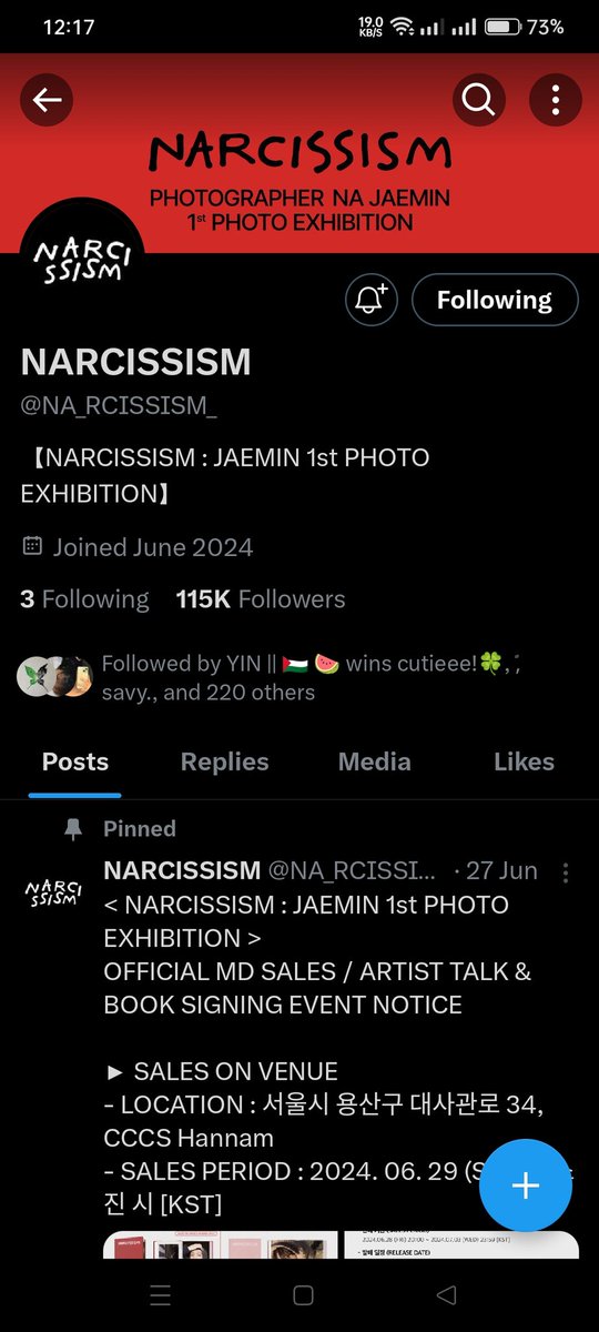 mochiejwi's tweet photo. @njmxdreams @NA_RCISSISM_ PHOTOGRAPHER JAEMIN 1ST EXHIBITION
#JAEMIN_NARCISSISM
#재민작가님_나르시시즘_기대된당힛 https://t.co/1rVuhNd4Tk