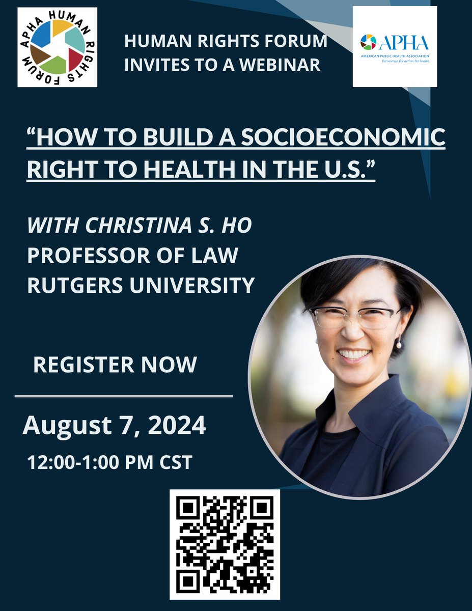 APHA Human Rights Forum tweet media