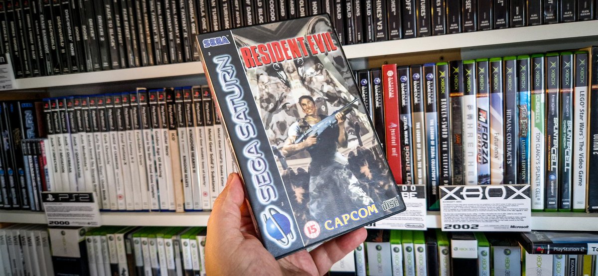 MegaZXRetro's tweet photo. #LatestPickups
𝗥𝗘𝗦𝗜𝗗𝗘𝗡𝗧 𝗘𝗩𝗜𝗟 | 𝗦𝗔𝗧𝗨𝗥𝗡 | 𝟭𝟵𝟵𝟲
My 41st was this past week, one of the great things I got was this mint copy of #ResidentEvil for #SegaSaturn. I've never played this version of the game, so looking forward to finally fixing that transgression. https://t.co/RsDktCgUAs