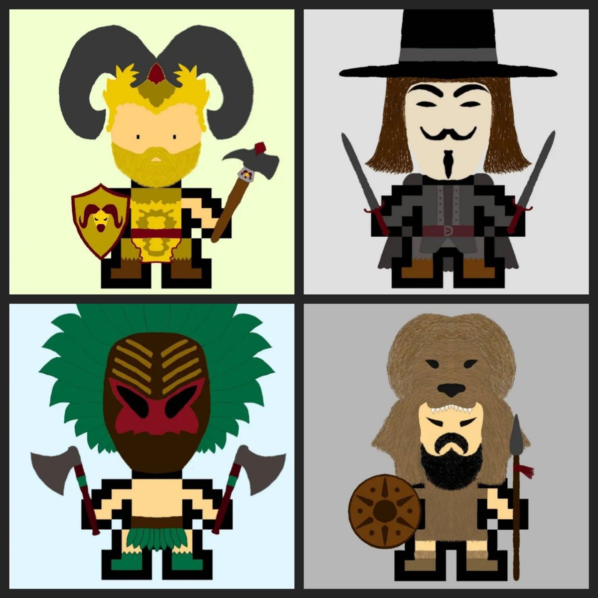 ✅️Ga fam...I want to introduce you a very new work my pixel fighters collection which is completely hand made and it is a unique work and offered at a very low price...this collection is completely hand drawn.🌹👇

opensea.io/collection/pix…

✅️Floor Price : 3 Matic

#OpenSeaNFT