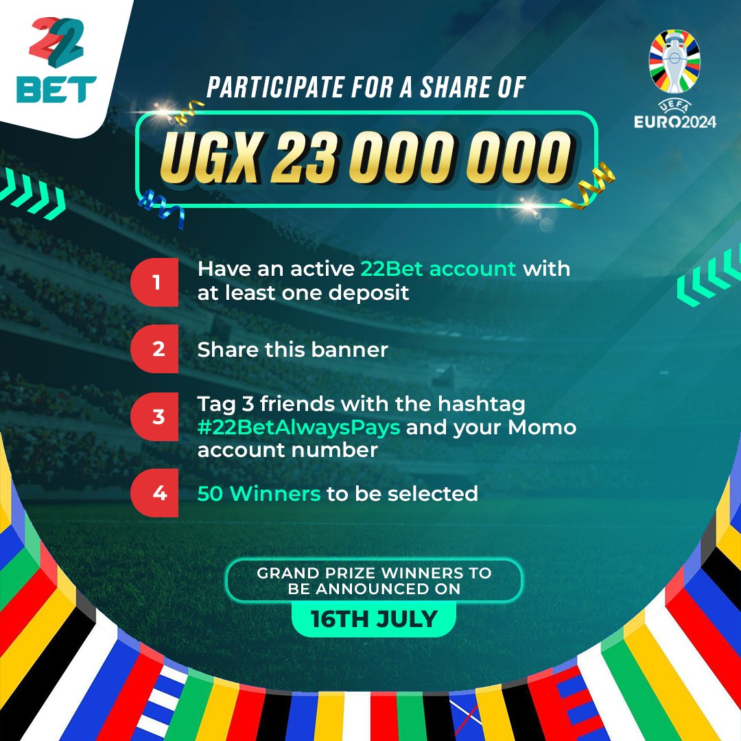 22Bet Uganda🇺🇬 tweet media