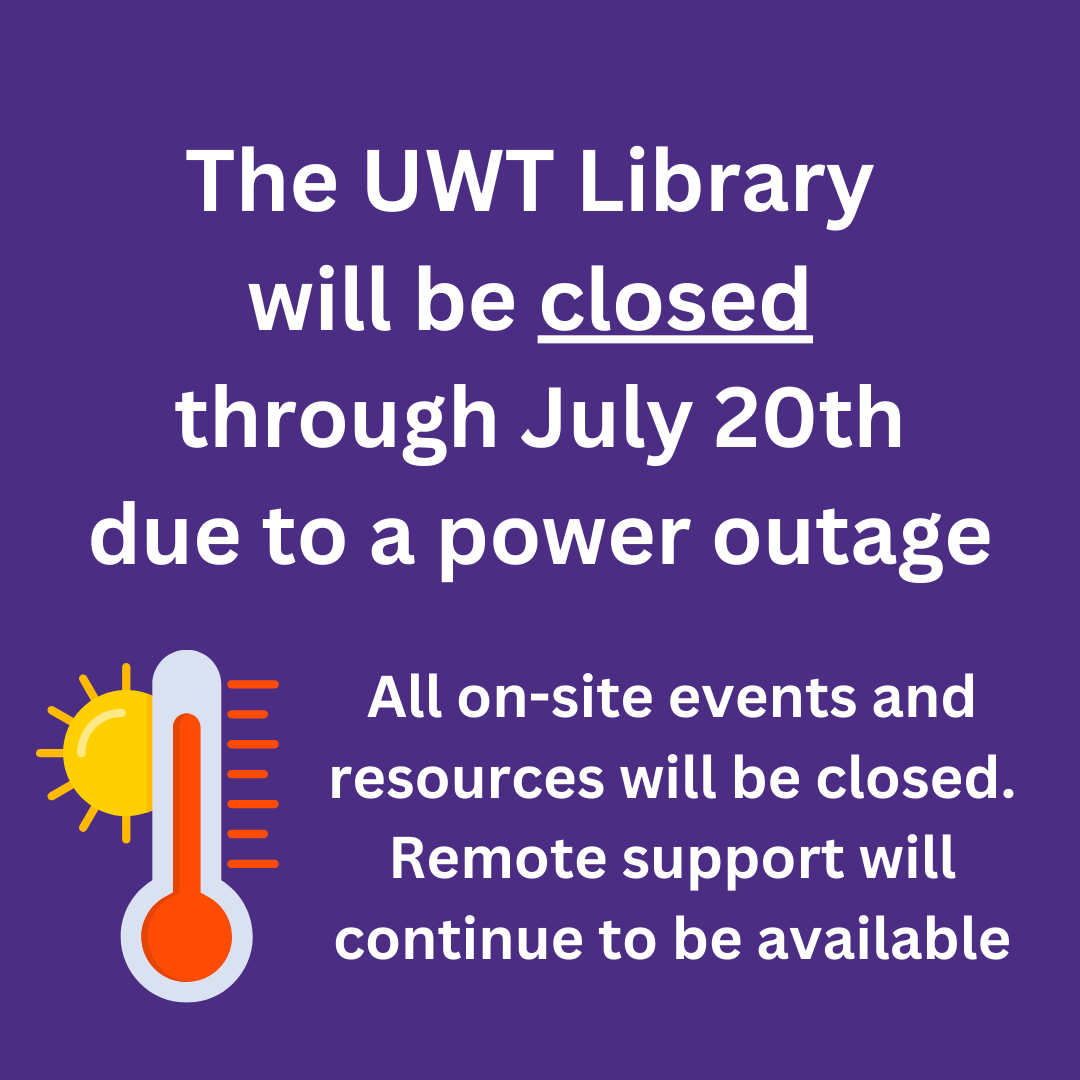 UW Tacoma Library tweet media