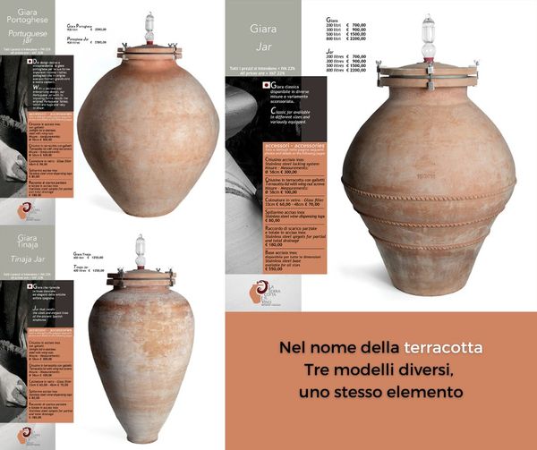 Artenova has introduced several new models of #terracotta wine jars to its production line. A wide range, 9 models. In the photo #Portuguesejar #SpanishTinaja #Classicjar #Tuscany  <a href="/GuardianofWine/">The Guardian of Wine</a> <a href="/DonnafugataWine/">Donnafugata</a> <a href="/WickWine/">Wickman's Fine Wine Auctions</a>
#terracottaandwine #wine shorturl.at/wiz1t