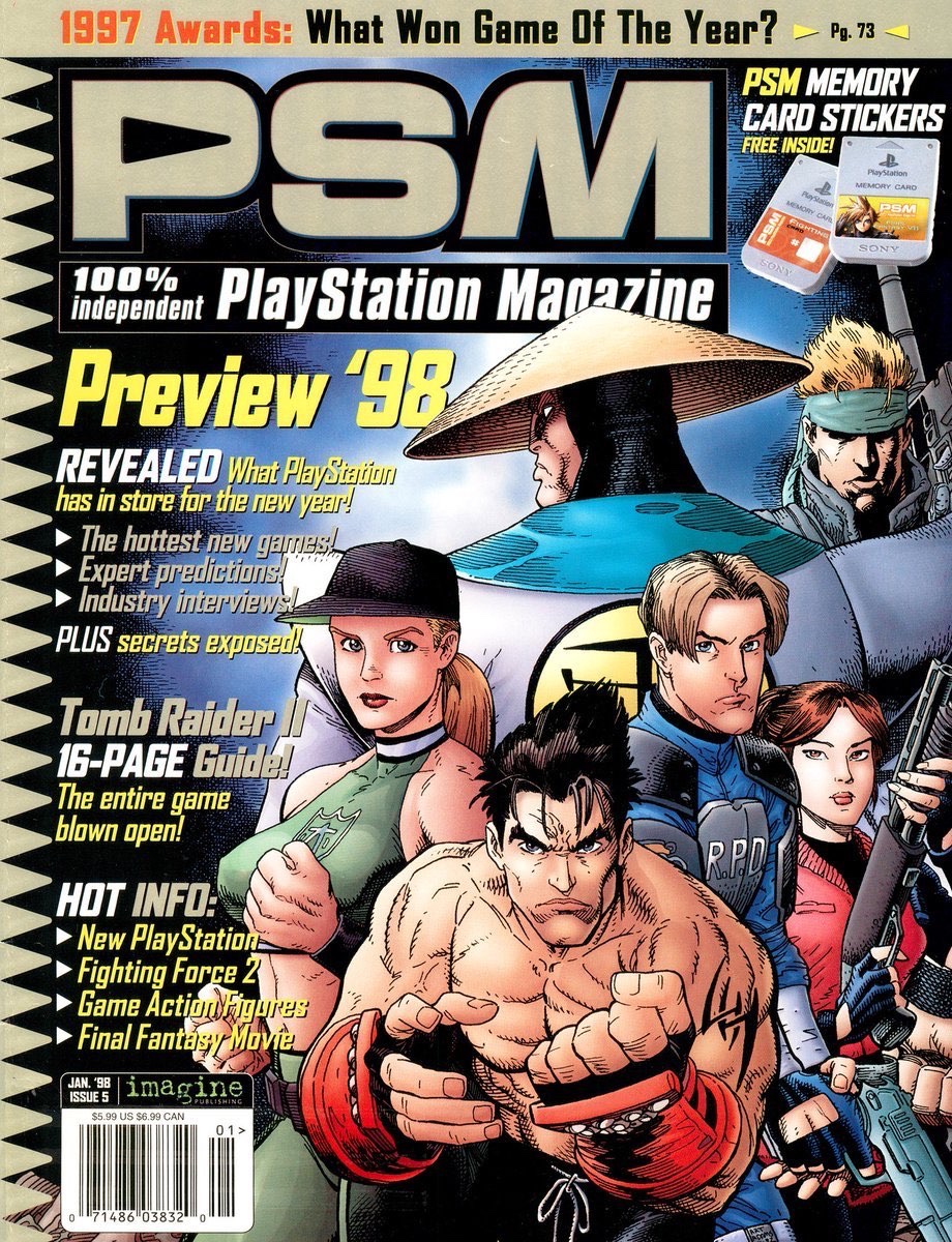 ➤ playstation magazine, vol. 2, issue no. 5 (1998)