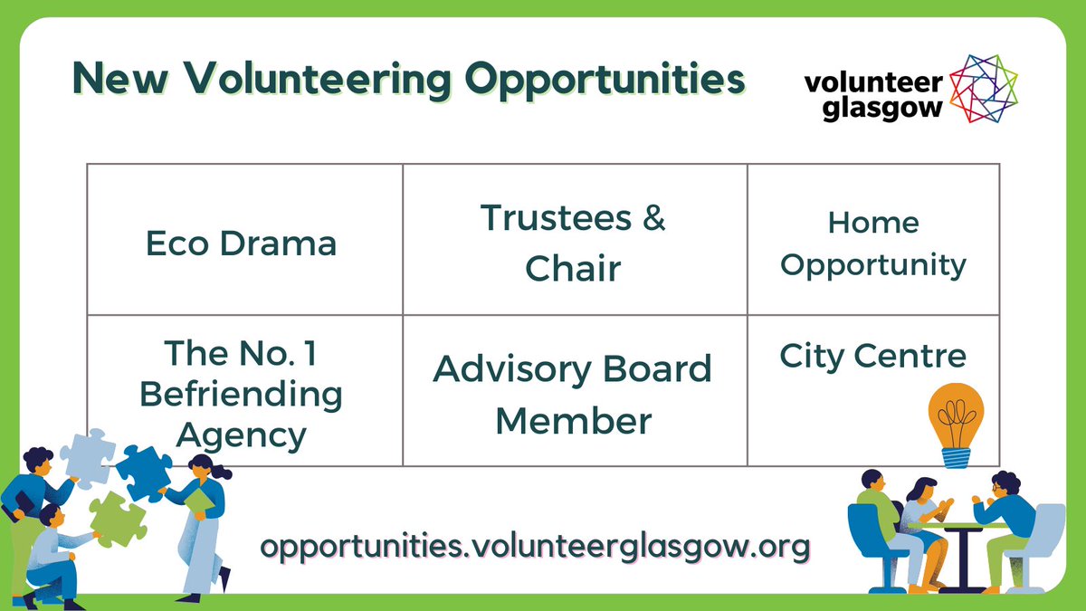 Volunteer Glasgow (@volunteerglasgo) on Twitter photo ๐ Trustees & Chair - <a href="/EcoDrama1/">Eco Drama - follow us on Bluesky</a> - bit.ly/3Wij6Vs
๐ก Advisory Board Member - <a href="/No1Befriending/">No.1 Care & Be-friending Agency</a> - bit.ly/4f23SeL ๐ Trustees & Chair - <a href="/EcoDrama1/">Eco Drama - follow us on Bluesky</a> - bit.ly/3Wij6Vs
๐ก Advisory Board Member - <a href="/No1Befriending/">No.1 Care & Be-friending Agency</a> - bit.ly/4f23SeL
