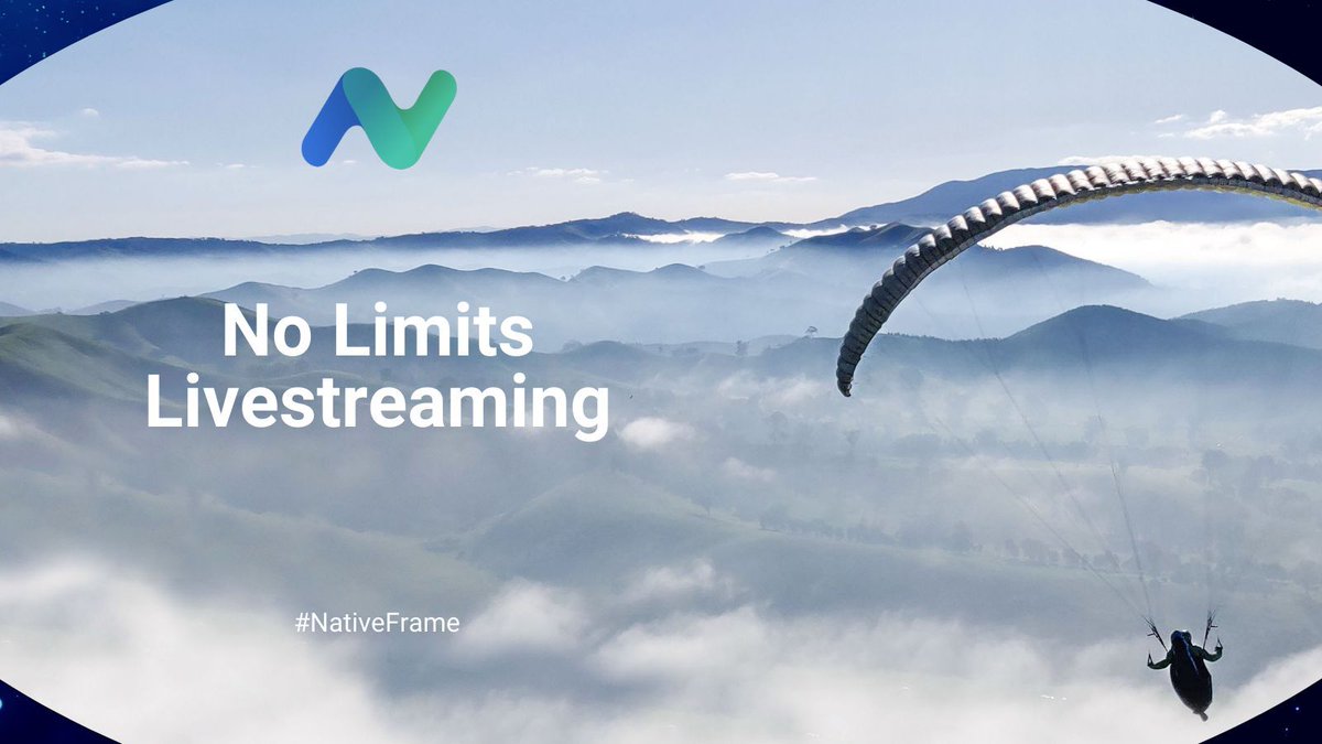 native_frame's tweet image. Streaming should break the mold, not fit into one. Ditch the default. It&apos;s time to stream on your terms. #DisruptTheStream #NativeFrame nativeframe.com