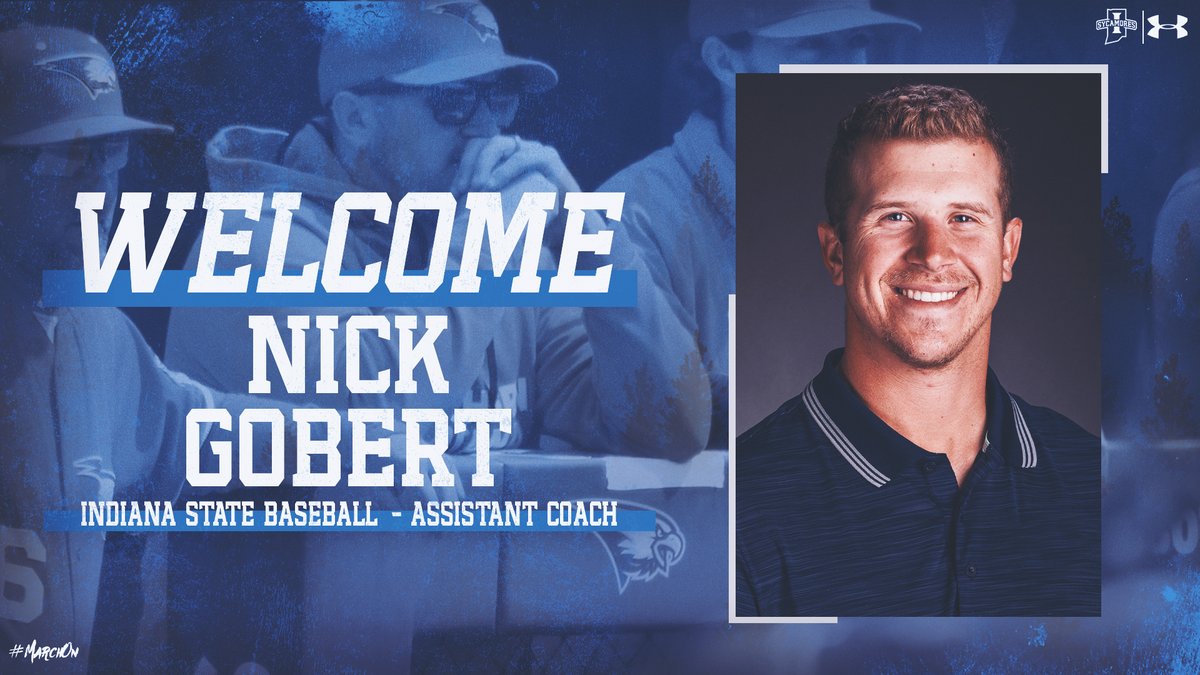 Indiana State Baseball (@indstbaseball) on Twitter photo .<a href="/CoachArch06/">Tracy Archuleta</a> announces addition of <a href="/Ngobert16/">Nick Gobert</a> to the Sycamore baseball staff as the hitting coach/recruiting coordinator
shorturl.at/TFiVB
#MarchOn .<a href="/CoachArch06/">Tracy Archuleta</a> announces addition of <a href="/Ngobert16/">Nick Gobert</a> to the Sycamore baseball staff as the hitting coach/recruiting coordinator
shorturl.at/TFiVB
#MarchOn