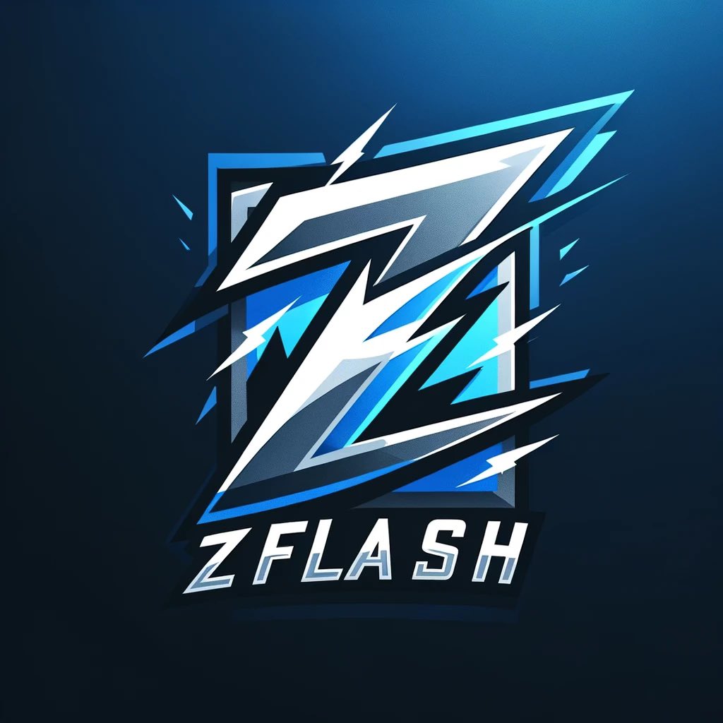real_zFlash's tweet photo. The logo on the left is a logo created by my @iOakss and edited by @Hyperex__ while the one on the right was created by ChatGPT. Despite being advised to use the right one, I decided to stick with the left one because I value the time and effort put into it #zFlash https://t.co/GtcwyuFIAh