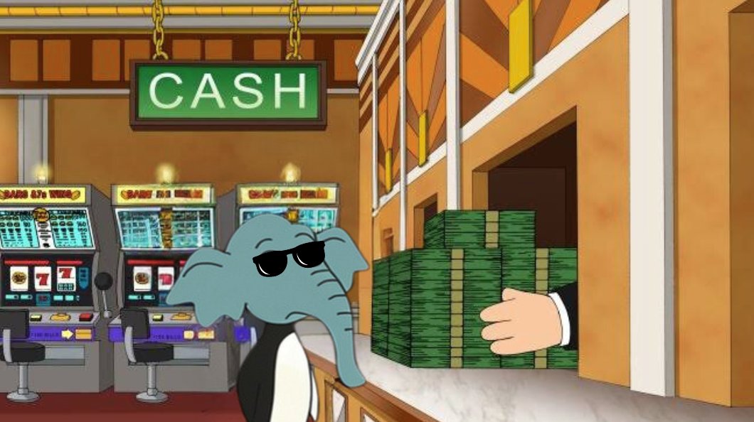 Elephant Penguin for president

$EPENG