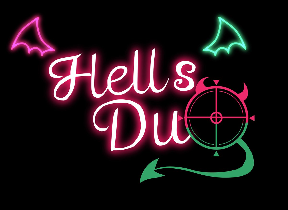 GANMA060's tweet photo. #ガンマの箱庭
#創作 
自創作タイトルは「 #HellsDuo 」に決まりました https://t.co/yotqSt1Bhk