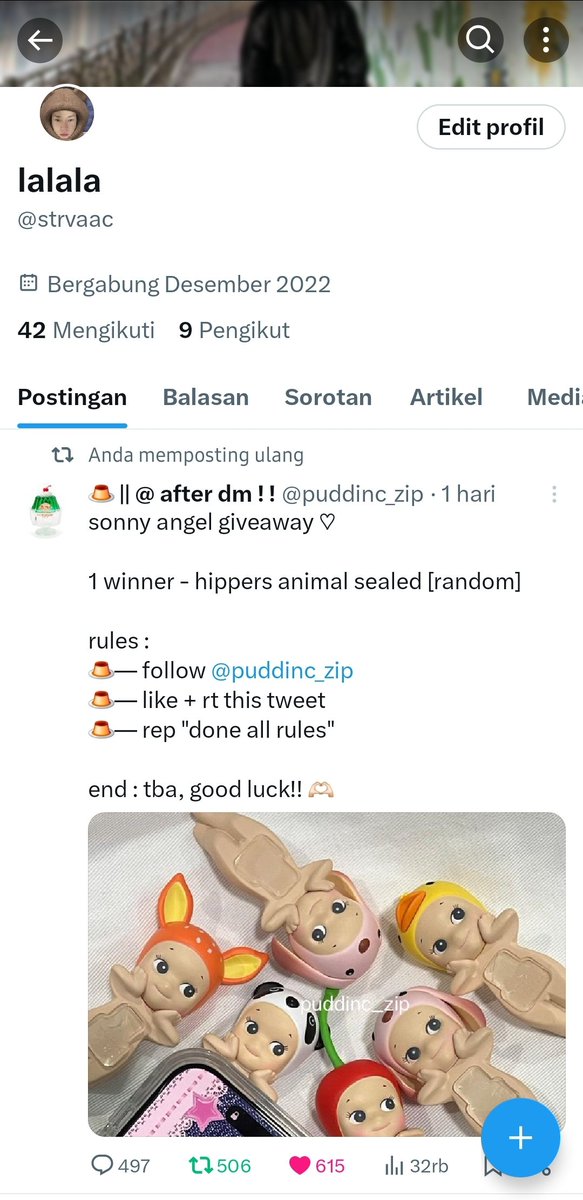 strvaac's tweet photo. @puddinc_zip DONE ALL RULES💞💞💞
semoga dapat songel nyaa😙🫰🏻🫰🏻🫰🏻 https://t.co/078WiPpyrK