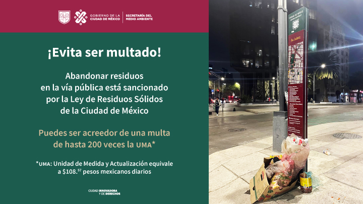 Buenos días, la @AlcCuajimalpa en conjunto con la <a href="/CuajimalpaDGSU/">Dirección General de Servicios Urbanos Cuajimalpa</a> los invita a mantener nuestros lugares públicos y de recreación, así como calles y avenidas, limpios de residuso sólidos (basura), mantengamos la buena imagen de nuestro lugar de residencia. <a href="/NoelGuzman2212/">Noel Guzman</a>