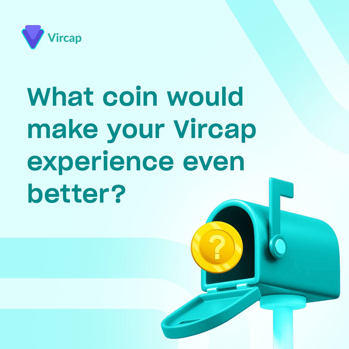 getvircap's tweet photo. We're on the hunt for the hottest coin to add to Vircap! Tell us what you're missing in the comments!
#CoinRequest #Vircap #CryptoCommunity https://t.co/ACPwcR8Q5c