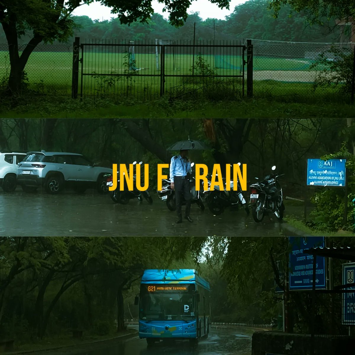 photoz_geek's tweet photo. @JNU_official_50 
JNU ft. Rain
shot on - @RedmiIndia @Snapdragon_IN

#jnu #cinematic
#cinematography #redminote10s #snapdragon #viral #photography #photographychallenge #university #indianuniversity https://t.co/wPxEjuunz0