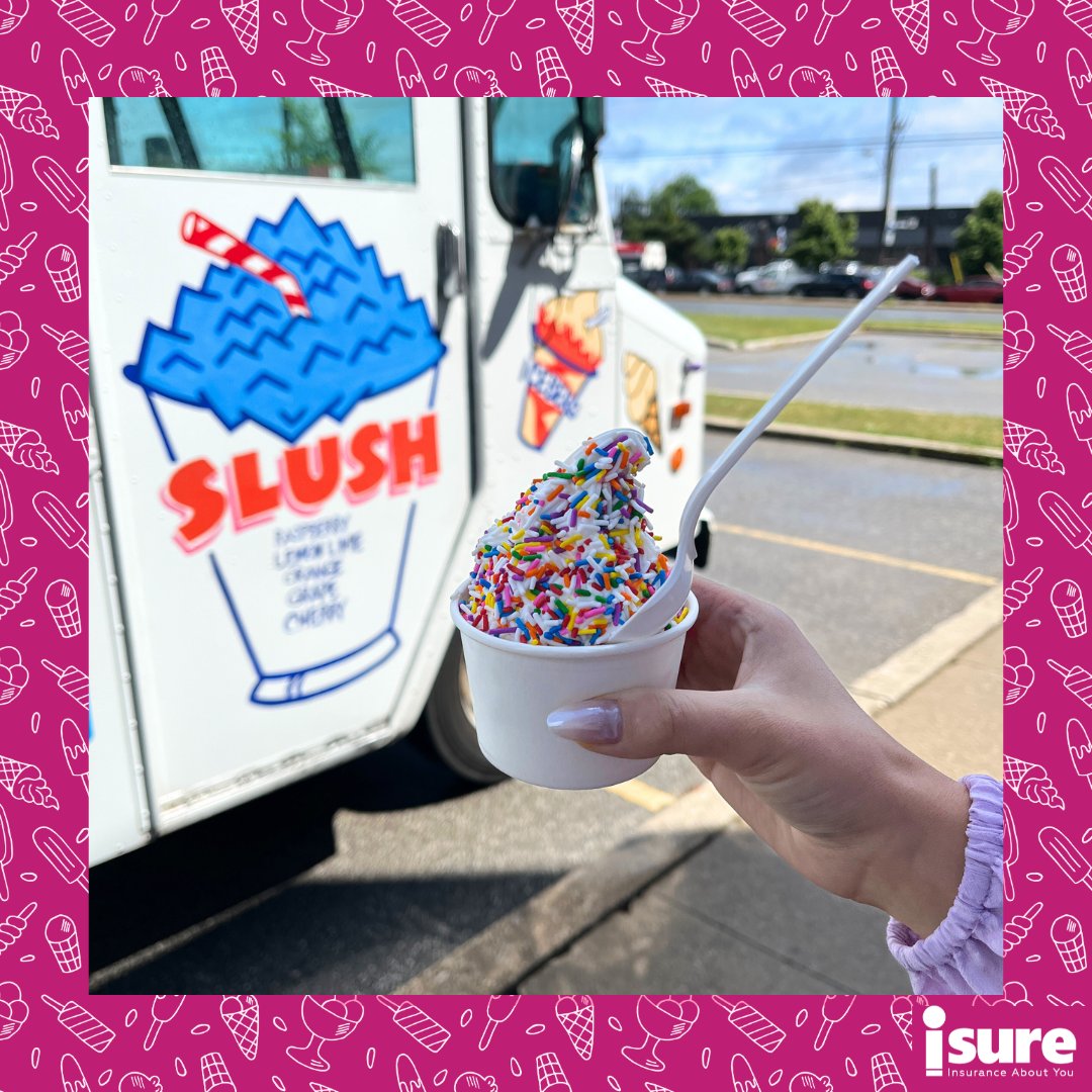 isurecanada's tweet photo. Who knew that all it takes to bring out the sun on a rainy day is an ice cream truck? 🍦☀️ Thanks to everyone who braved the crazy weather yesterday for some sweet treats!🍨
#icecreamtruck #icecream #officesocialevent #isure #brokerlife #insuranceprofessionals #insuranceaboutyou https://t.co/D9VPHEPLF6