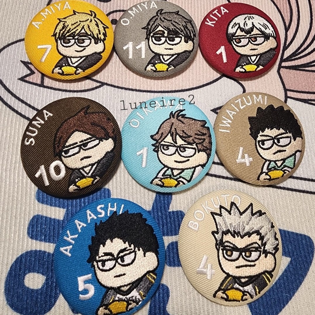 Luneire2's tweet photo. WTS INA
Haikyu!! × Loft Official Collaboration Jirori Series

- PC CAN BADGE
- MAMEKAN
- PAIR STICKER

📍 JAKBAR
✅️ 🍊
- https://t.co/V6d2We5D4M
- https://t.co/UGs8quxZAt
✅️ packing

#Haikyuu #haikyuxloft #ハイキュー https://t.co/hcbwshCvmm