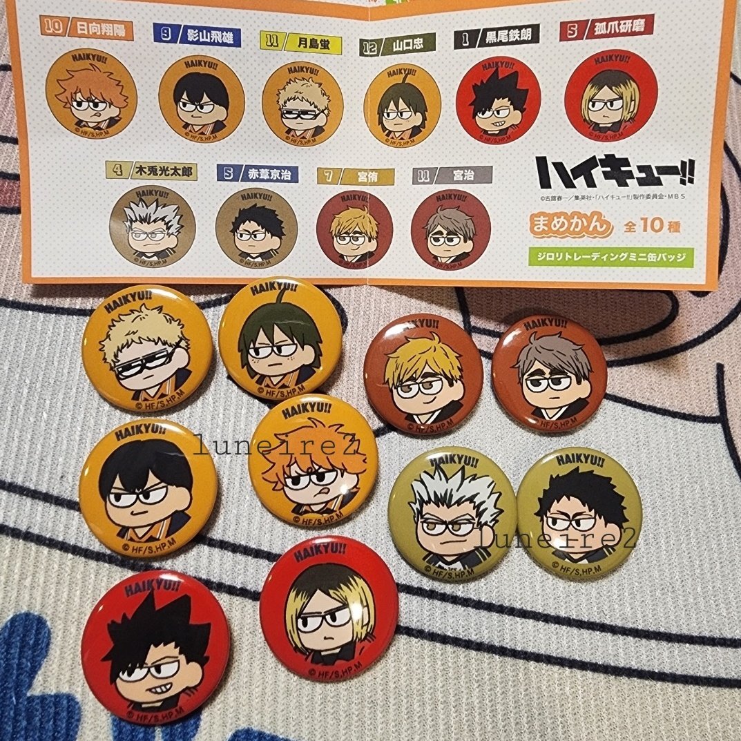 Luneire2's tweet photo. WTS INA
Haikyu!! × Loft Official Collaboration Jirori Series

- PC CAN BADGE
- MAMEKAN
- PAIR STICKER

📍 JAKBAR
✅️ 🍊
- https://t.co/V6d2We5D4M
- https://t.co/UGs8quxZAt
✅️ packing

#Haikyuu #haikyuxloft #ハイキュー https://t.co/hcbwshCvmm