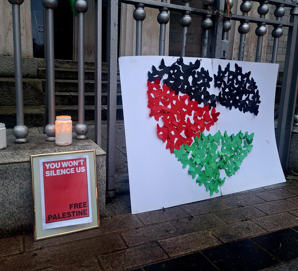 IPSCLouth's tweet photo. Thank you to everyone who attended our vigil last night. Free Palestine 🇵🇸 https://t.co/pjT4lSfmED