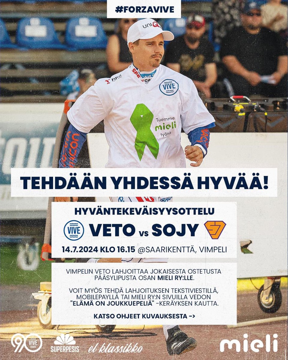 Sinäkin voit auttaa, jotta yksikään nuori ei jäisi yksin huolien ja murheiden kanssa.

Lahjoita tästä:
bit.ly/3Y4I3oR

Tai 

Tekstaa MIELI(haluamasi summa) esim.30€ lahjoitus tekstaa "MIELI30" numeroon 16499.

Lahjoita haluamasi summa MobilePaylla numeroon 60460

#pesis