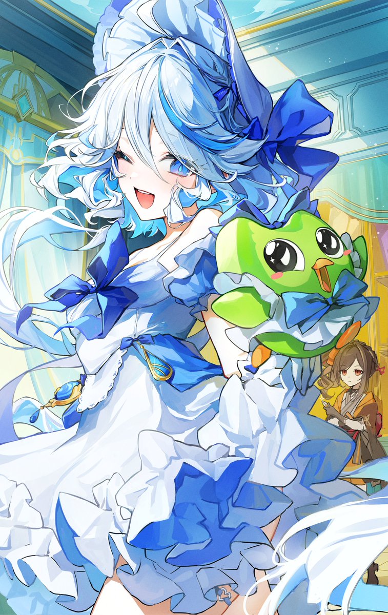 nong_345's tweet photo. 💙💚🧵✨
#GenshinXDuolingo #原神 #GenshinImpact #Furina https://t.co/bHImz8wVqy