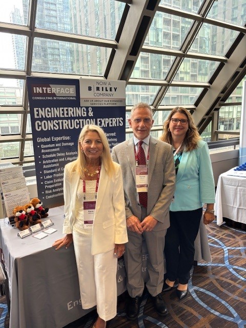 Interface_Intl's tweet image. We&apos;re in Montreal this week as a Bronze sponsor of the @SCLNorthAmerica Annual Conference! Come meet our team and learn more about our expert services and Interface&apos;s new chapter as a B. Riley company. #conferencelife #constructionlaw #expertwitness #constructionclaims #sclna