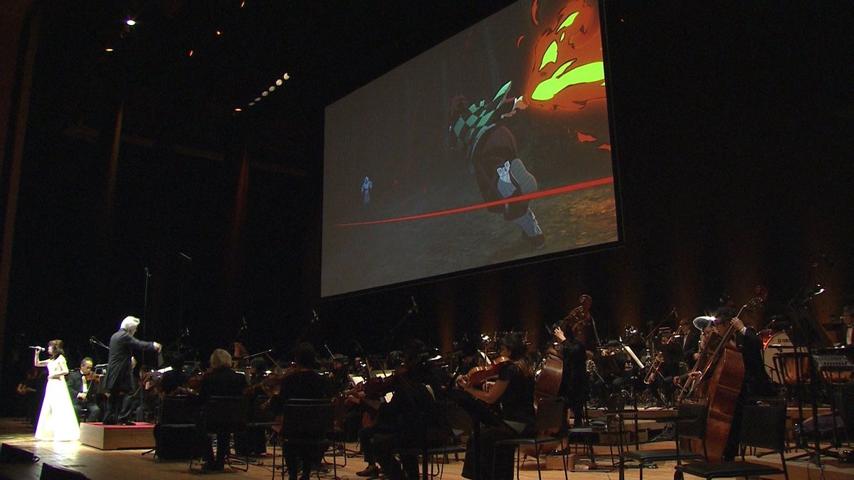 TetsuyaMorimoto's tweet photo. @GOTGAMES_TB Hi Luke, since you’re almost done with S1 of Demon Slayer, maybe you’d like to watch the 2-hour official Orchestra Concert afterward. It features a live performance of "Kamado Tanjiro no Uta." Check out the intro PV: https://t.co/ovS7n4BhRd https://t.co/4RswF221Bj