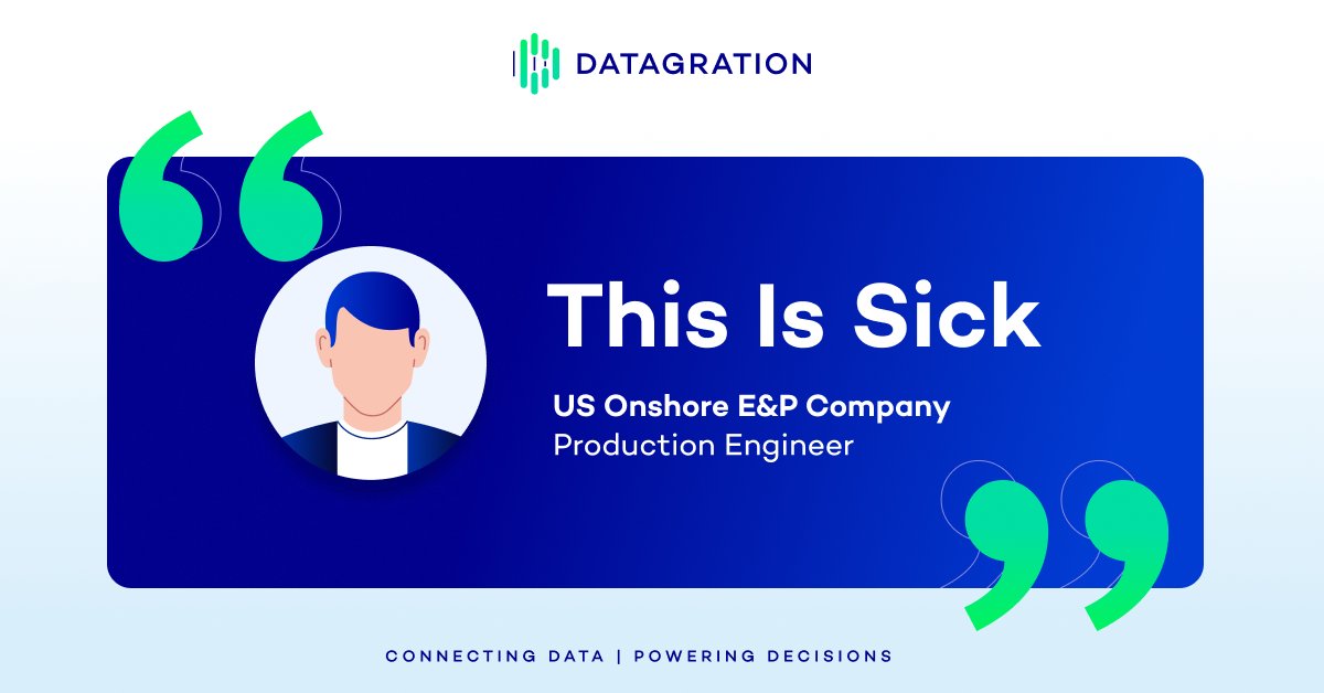 datagration's tweet photo. 🚀🔍 "This is sick." - A Production Engineer during a demo of our EcoVisor and PetroVisor platforms. Discover why! 🌟https://t.co/PGD4hZVfgG 
#Datagration #PetroVisor #EcoVisor #connectingdata #energyIndustry #oilandgas #sustainability #EPAreporting #ESG #digitaltransformation https://t.co/42kUScEpAZ