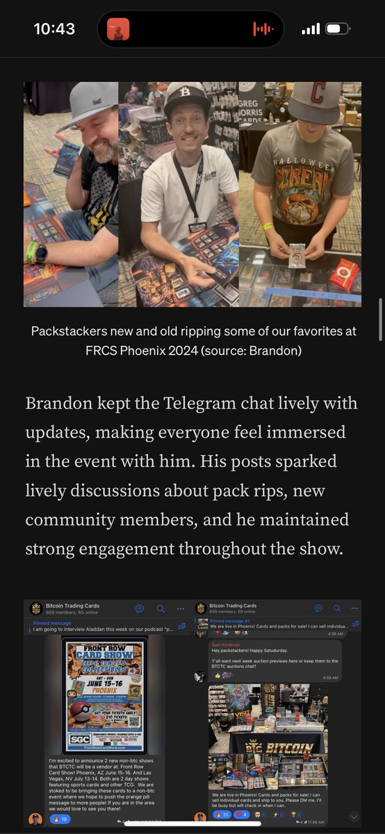 koilbreaksbtc's tweet photo. My @frontrowcardsho Blog Part 2 is out now!
Learn about selling @btc_cards at a traditional trading card show from a #packstacker perspective 🔥
Read here ⬇️
https://t.co/YhofK0Awzg https://t.co/HIZec7aasJ